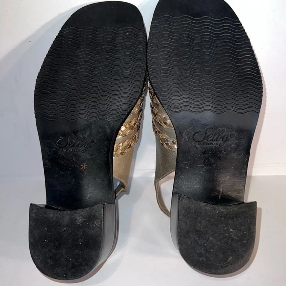 Selby, 7.5 2E,active flex, leather upper, 2”block heel, adjustable sling back - Picture 11 of 12